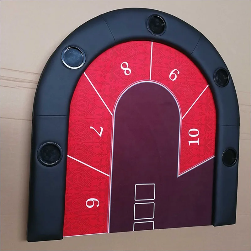 Чемпион складной стол для покера с подходящей тканью скоростной игры