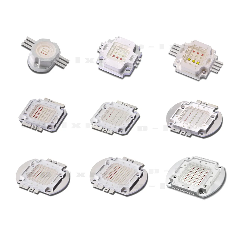 High Power 200W COB LED Flood Light - Warm White, Red, Green, Blue ...