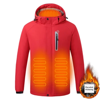 Customized Unisex Graphene Waterproof Smart Usb Heated Clothes Winter ...
