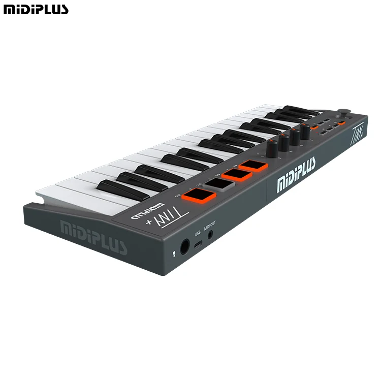 Midiplus Tiny+ プロフェッショナル 32鍵 デジタル電子MIDIキーボード
