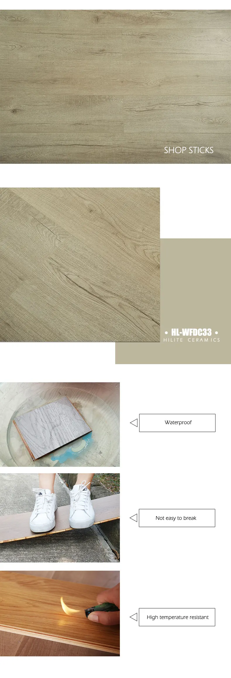 Hilite Best Price Engineered Flooring Multi Colored Wood Flooring 15mm