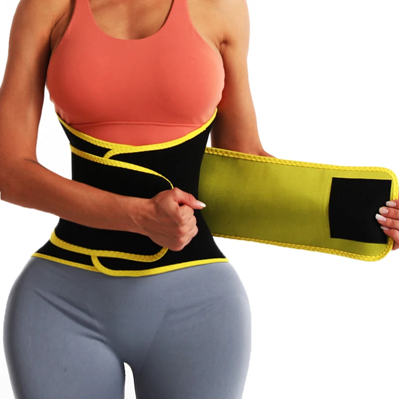 Weight Loss Trimmers for Women Body Shaper Waist Trainer Belt,Yellow,XL Womens Waist Trainer,Body Shaper 