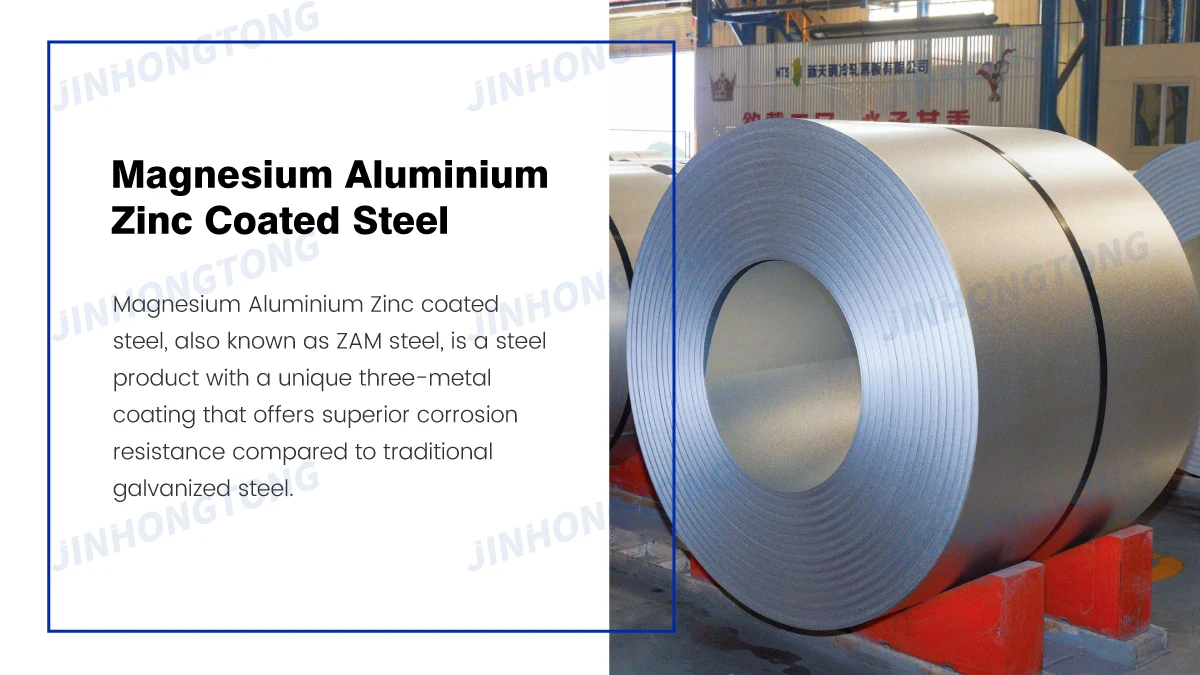 High Quality Dx53d+az Zinc Aluminum Magnesium ZAM Steel Coil