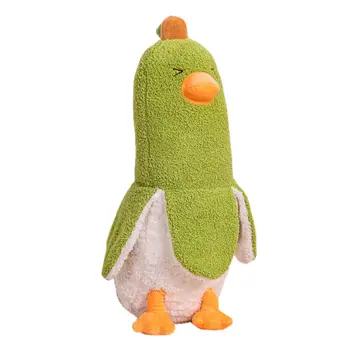 Custom Logo Stuffed Animal New Cute Banana Duck Pillow Duck Doll Soft Plush Toy For Girls And Boys