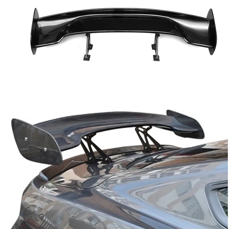 Carbon Rear Gt Spoiler Wings Decoration Universal Rear Trunk Spoiler ...