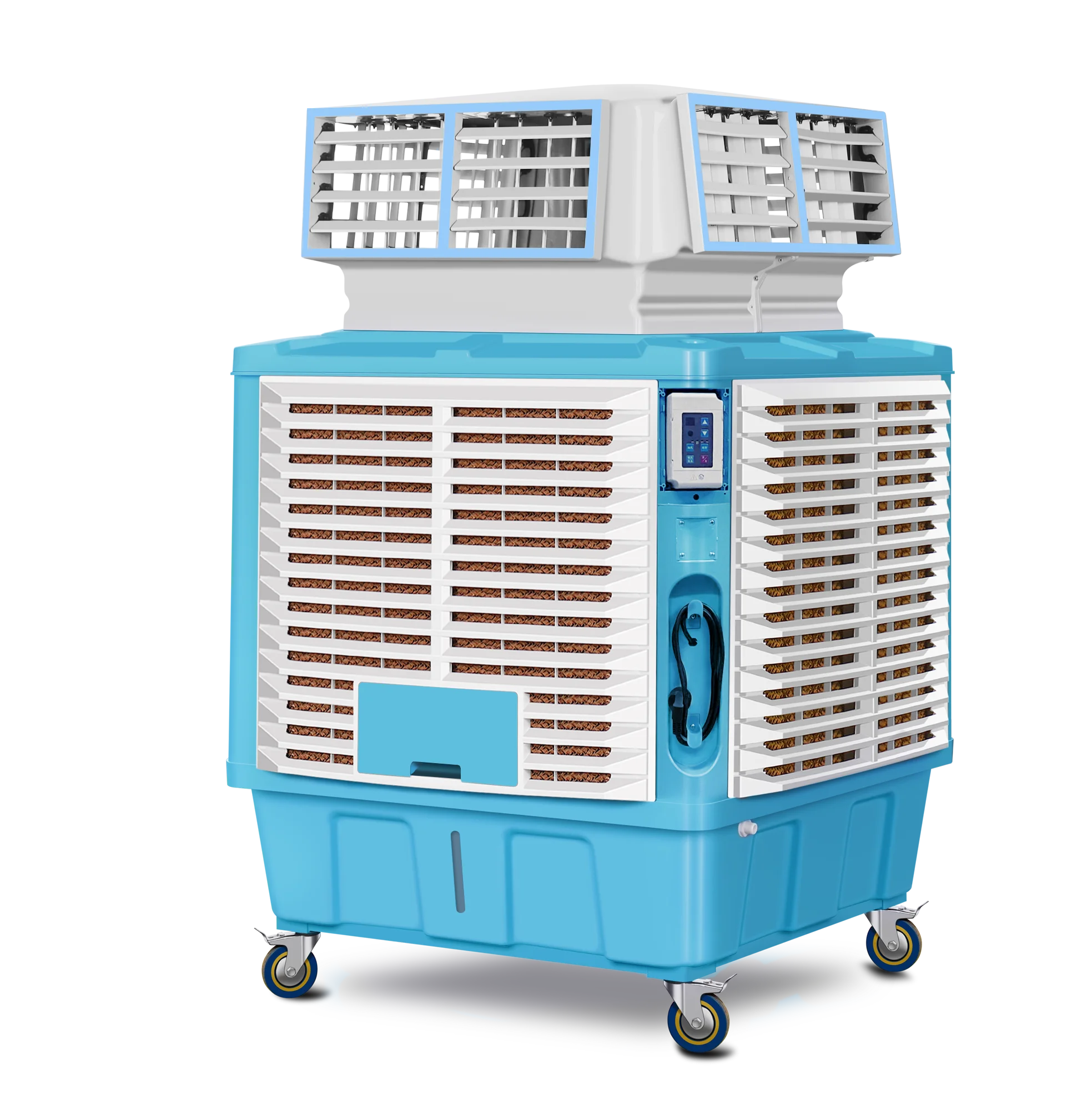 Hot Sale New Model 1.1kw 18000m3/h Plastic Body Water Air Cooling Fan