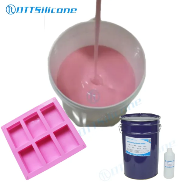 Hot Sell Silicone rubber for making cake mold rtv-2 silicone rubber