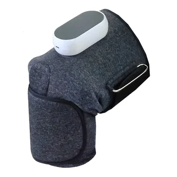 Smart charging hot compress vibrating air wave knee massager