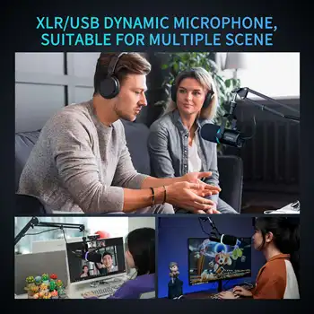 FEELWORLD PM1 Microphone with Real-time Monitoring, OEM Packaging, Easy Volume Control, Ideal for Beginners detail image