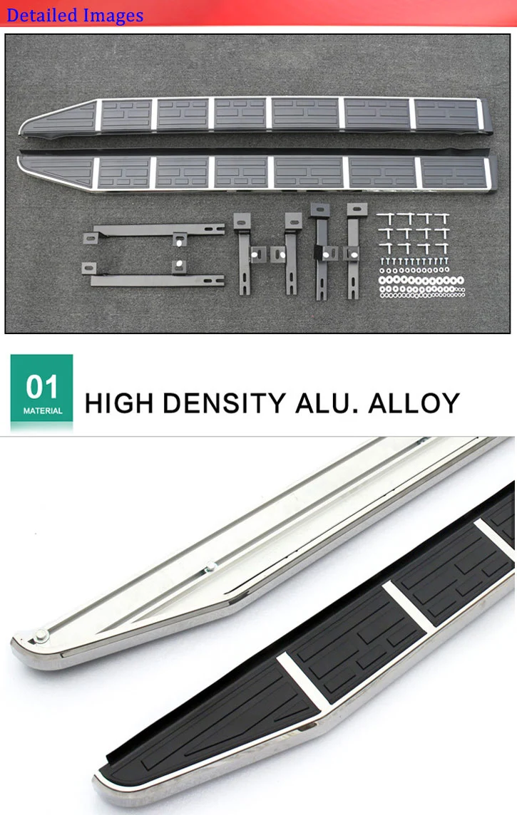 Good Quality Wholesale Special Design 4x4 Aluminum Alloy Off Road Car Body Accessories for NISSAN PATHFINDER Securing Side Step manufacture