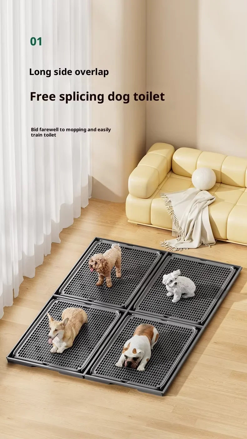 product wholesale new splicing dog toilet large size suitable for small medium and large dogs easy to clean pet supplies977-0