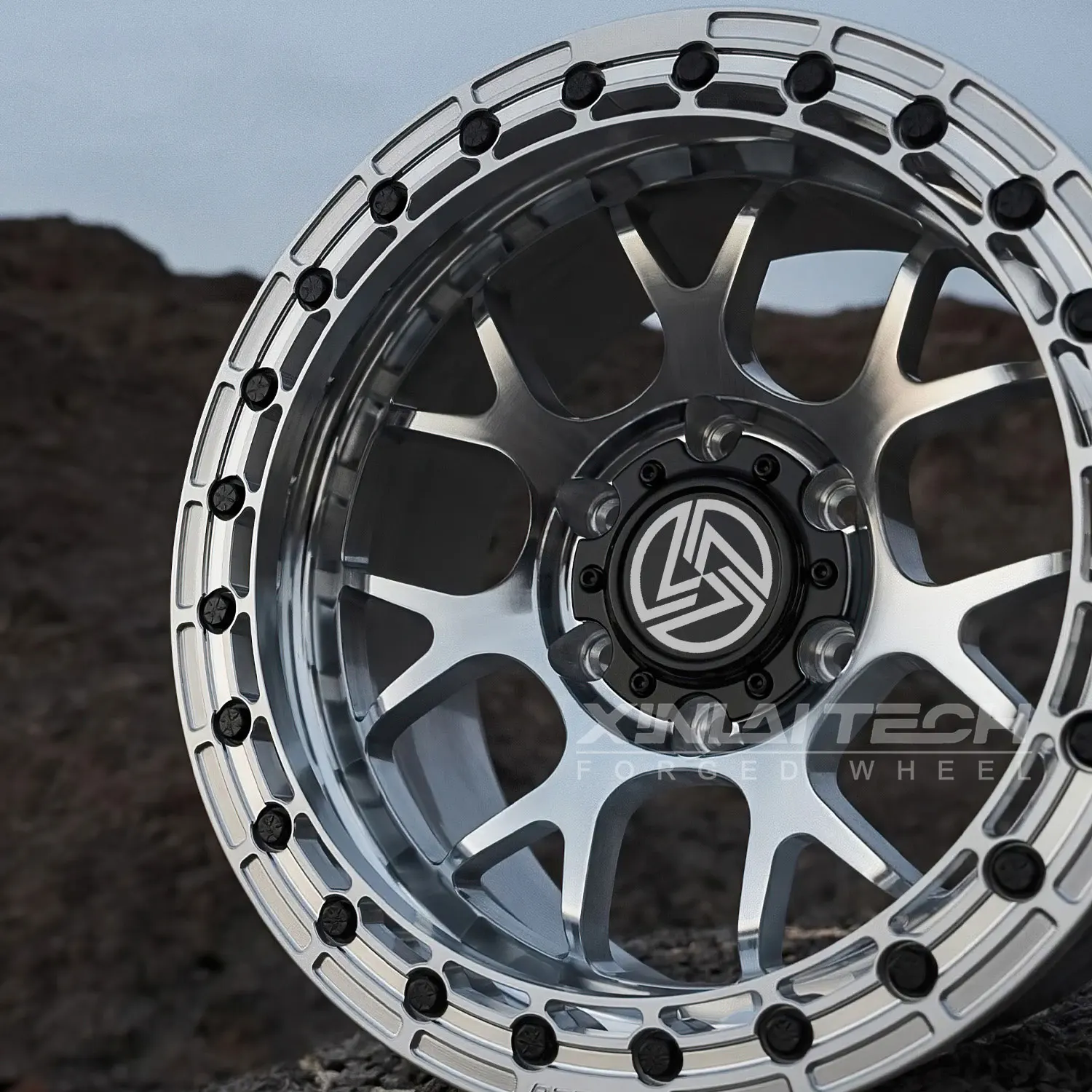 XL Custom Forged 6x139.7mm SUV Truck Rim Beadlock Style 17-24 Inch Off-Road Alloy Wheel New Condition Aluminium Material ET 35mm - Image 3