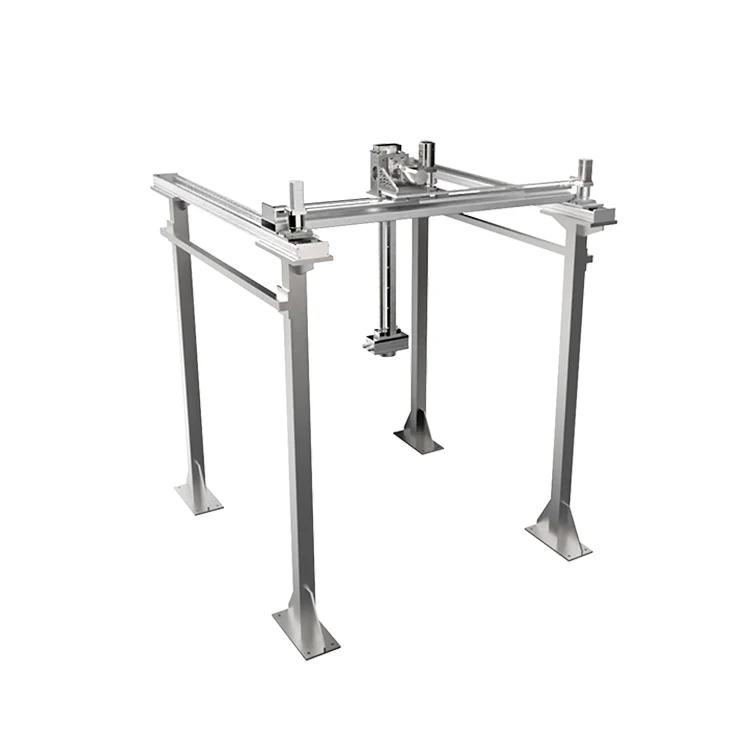 XZY Zware Palletposeer Gantry Truss Manipulator met Lange Hub Lineaire Tandheugelmodule Kruisgeleiding Schuiftafel