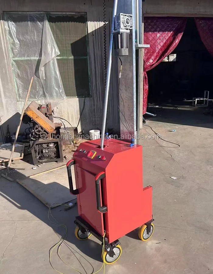 Small Electric Hydraulic Automatic Cement Mortar Plastering Machine for ...