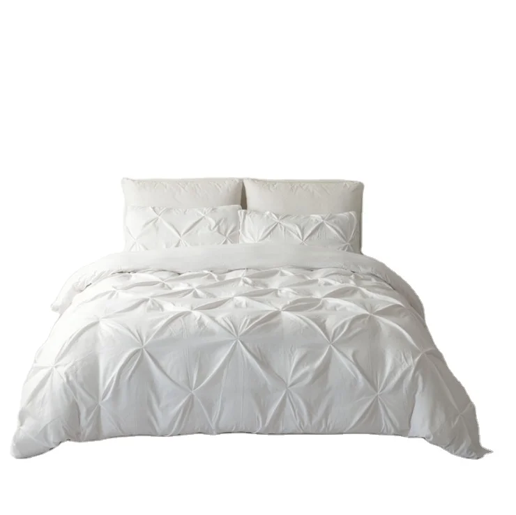 Amazon Wholesale Comfort Cover Luxury Pillowcase Bed set Courtepointe