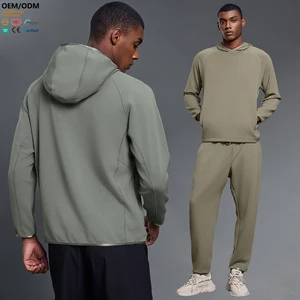 XW-DMT026 Hoodie Custom Pocket Fitness Fashion Wholesale Moisture Wicking Gym Clothing Activewear Pullover Men's Sweatshirts