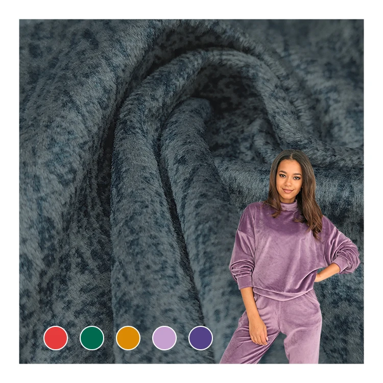 Good Price Soft Korean Velvet Fabric for Sale, Wholesale Polyester Mercerized Velvet Fabric for Ladies Dress/