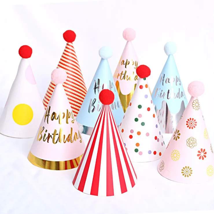 birthday party hat supplies paper conical top hat birthday party