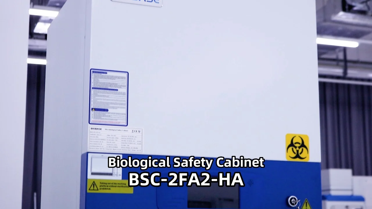 Biobase Biological Safety With Large Tough Screen Motorized Front Window Biological
