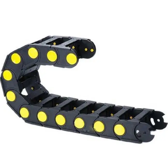 type nylon drag chian engineering plastic roller chain cable
