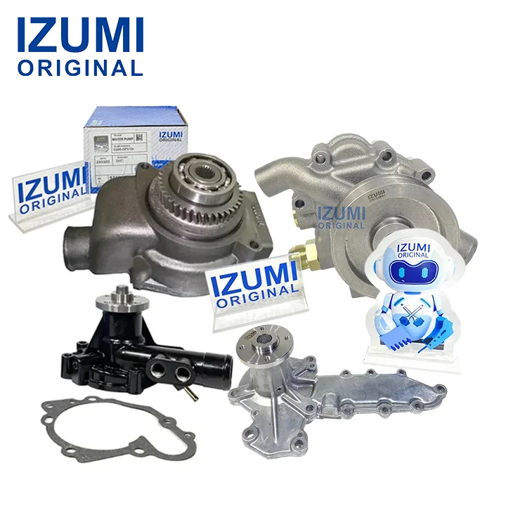 IZUMI ORIGINAL 350-2536 Water Pump Excavator Spare Parts 3502536 Water Pump D6R D6T E326D2L E329DL Excavator Water Pump