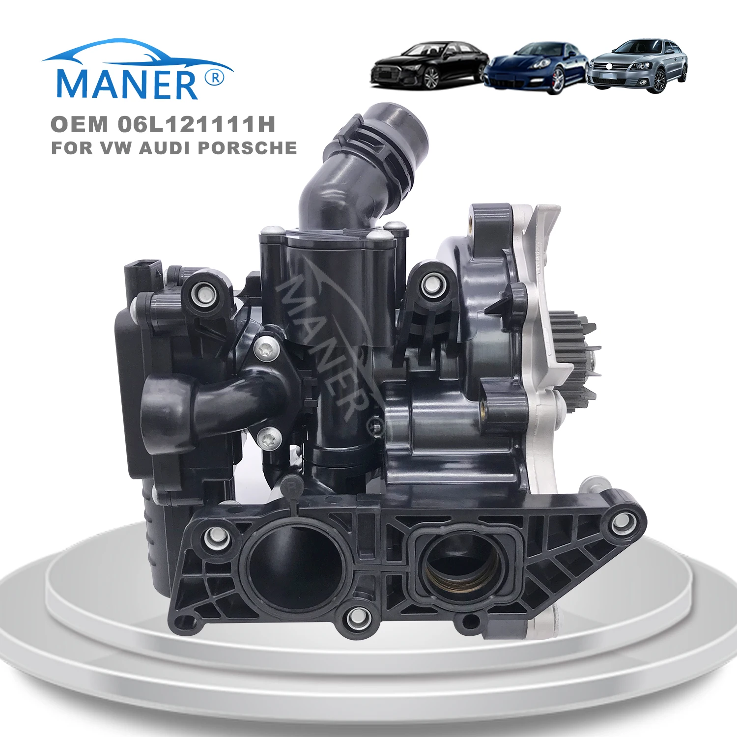 MANER 538036010 06L121111H ENGINE COOLING SYSTEM WATER PUMP for VW BEETLE JETTA AUDI TT A3 A5 SEAT VOLKSWAGEN