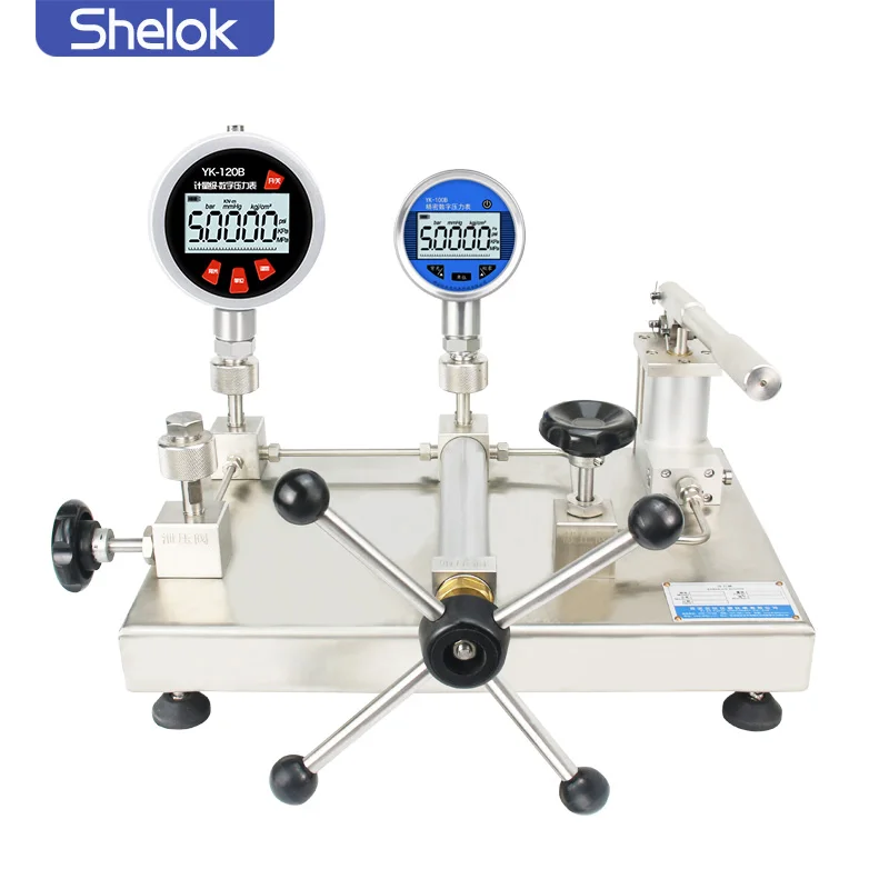 New Product Portable Hydraulic Hand Held 700 Bar Calibration Pumps Differential Pneumatic Pump Pressure Gauge Calibrator