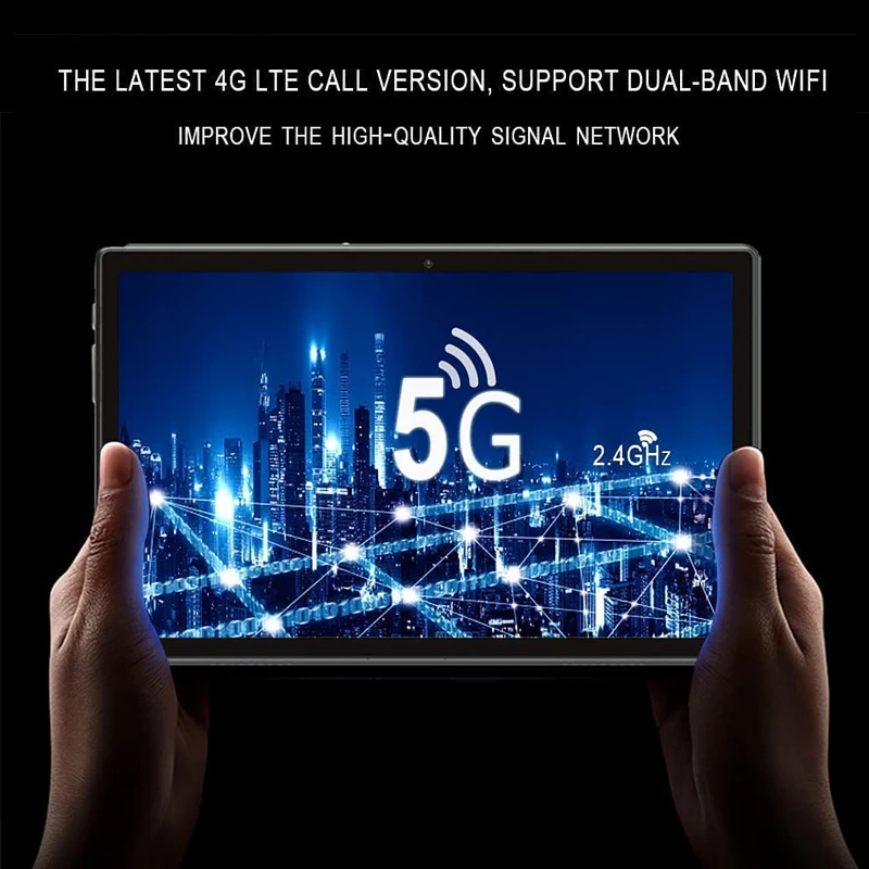 2022 Newest 10 Inch Android 10 Tablet PC 8 Core CPU 4G 64GB 128GB SD Card WiFi Dual Camera Touch Screen for Work School Gamers