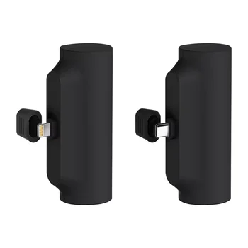 2024 Christmas Gift Mini Power Bank Cute Capsule Rechargeable Portable Fast Charger Power Bank 5000mAh with KC Certification