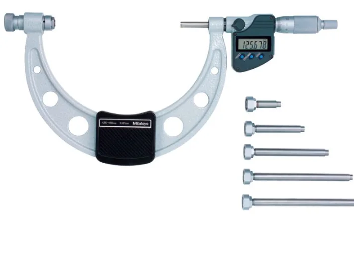 Japan Mitutoyo Digital Display Micrometer 340-251-30 340-252-30 ...