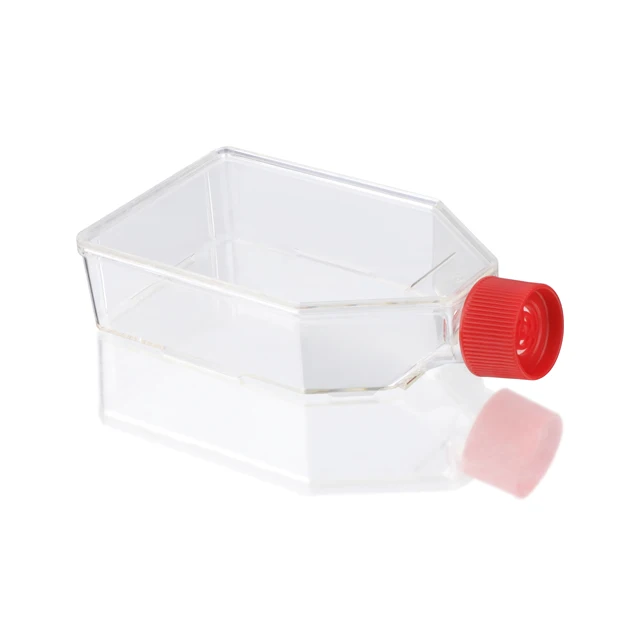 Factory Supply Laboratory Consumable T75 TC Treated Cell Culture Flask With Vent Lid