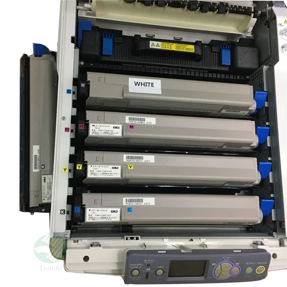 OKI C831 A3プリンター用ホワイトトナープリンター、ホワイトトナー