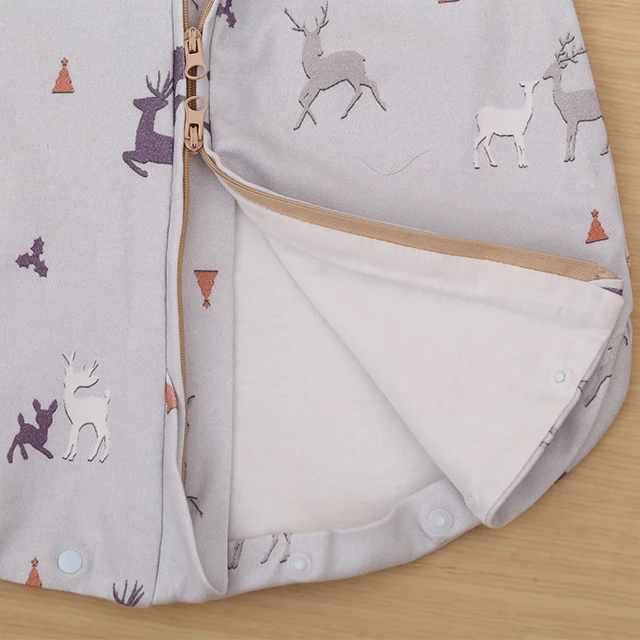 SG0019 новый пользовательский 100% хлопок печатных спальные мешки детские спальные мешки с длинным рукавом Детские спальные мешки