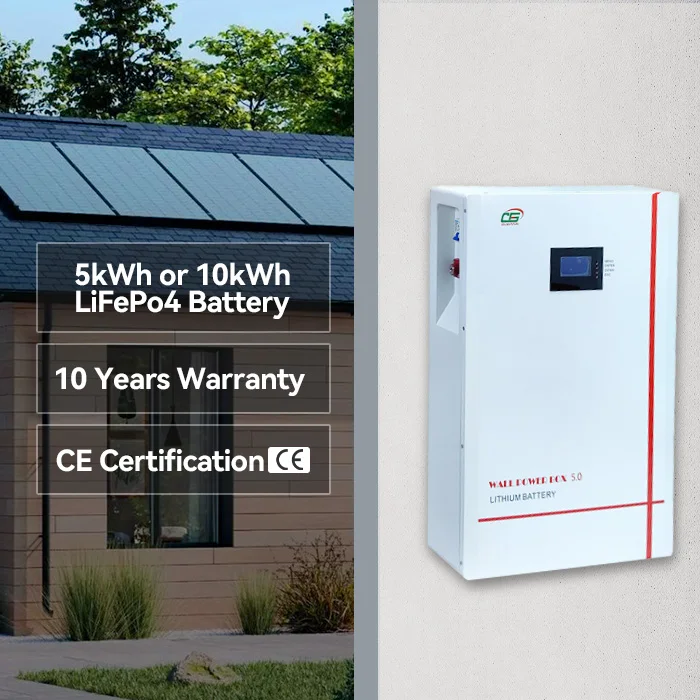 BG01/02 51,2 V 5 kWh/10 kWh Akumulator Lifepo4 do Magazynowania Energii w Domu