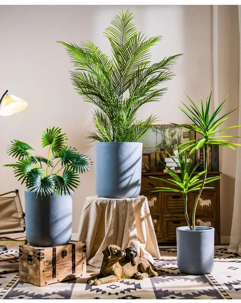 product factory direct mgo flower pot magnesium oxide planter fiber clay lightweight cement decorative indoor outdoor oem manufacturer-7