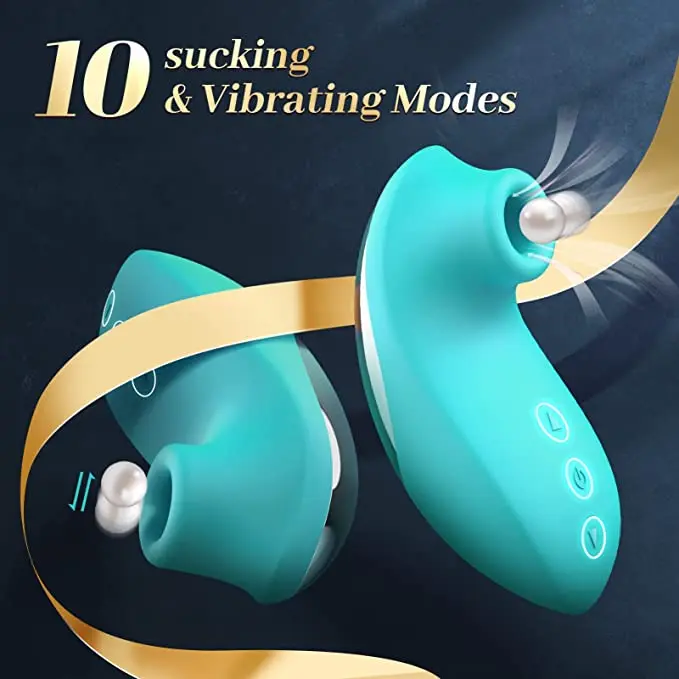 Mini-Vibrator zur Stimulation von Brustwarzen und Klitoris für Frauen und Paare, 10 Modi, leistungsstarker Klitoris- und G-Punkt-Masturbator_voghion.com