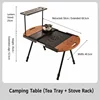Smiley Table with Stove black