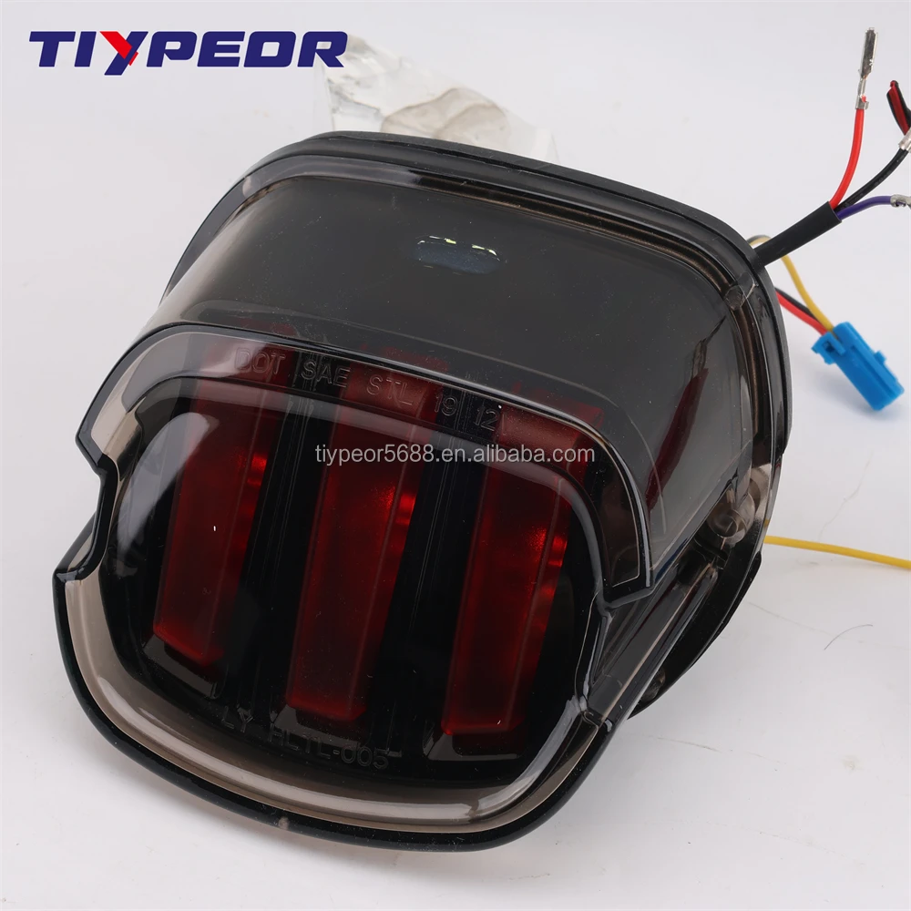 product tiypeor drl motorcycle brake lamps led daytime running continentals custom tail light reflector taillights for harley 1200 883-6