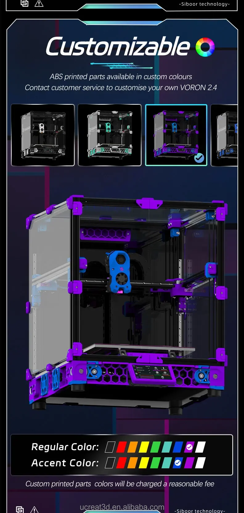 VORON 2.4 R2 DIY Corexy 3D Printer Kit - High Precision