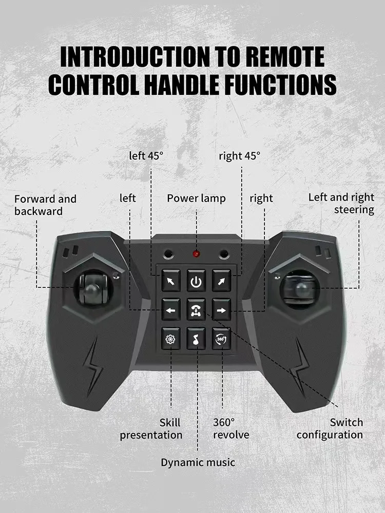 Kaili Rc Twist Car Kids 2.4G High Speed Drift Gesture Watch Remote Control Vehicle Toy Double Sided Stunt Rc Cars with Light
