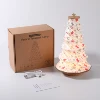 white-Expansion and contraction Christmas tree