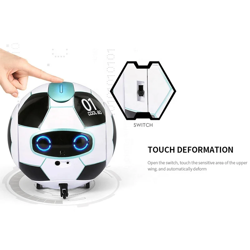 EPT Speech Recognition Version Sing Dance Cool Bo Soccer Ball Smart Best New Interactive Robot Toys for Kids Educational