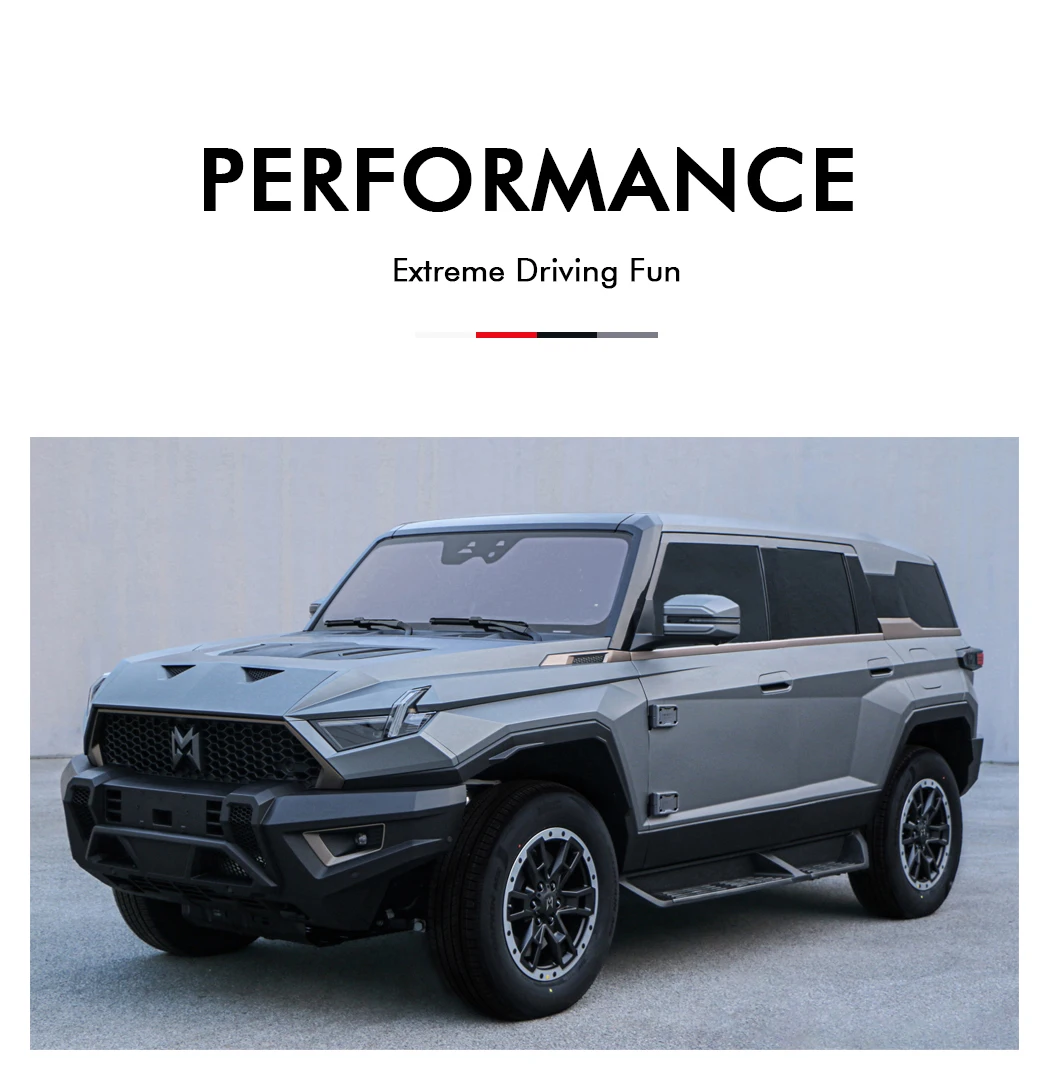 Mengshi 917 Turbo Engine SUV Range-extending SuperCar with 816 Horsepower Gearbox Light Interior Left Hand Steering factory