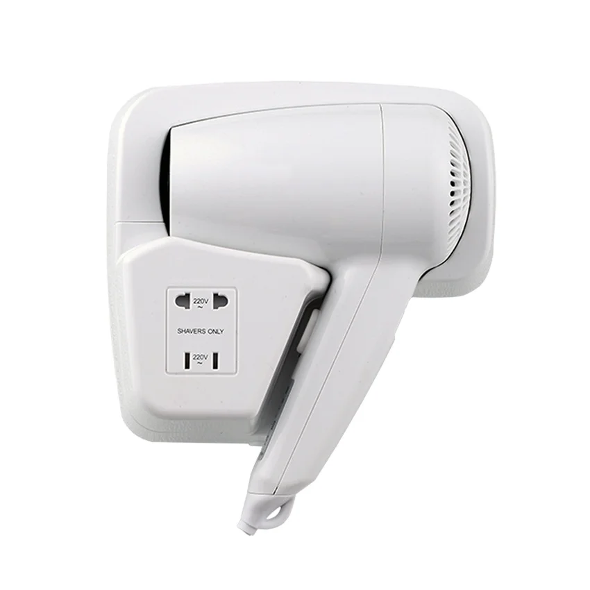 Hot Sale Factory ABS Wall Mounted Jet Automatic Electric Hair Dryer for  Bathroom