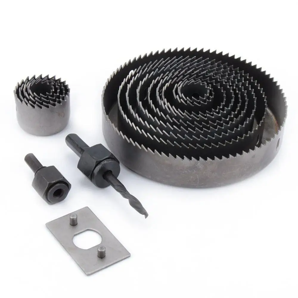 16pcs/set 19-127mm Metal Hole Saw Set 