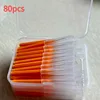 80 unidades 0,9 mm Naranja