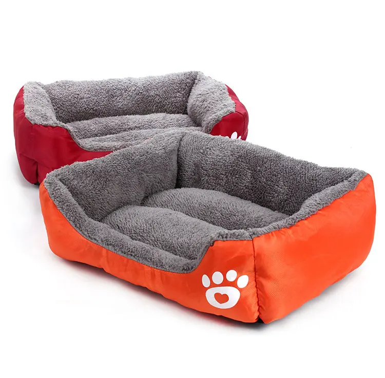 Large Medium Dogs Cats Waterproof Anti Slip Bottom Pet Beds Soft Sofa Dog Bed