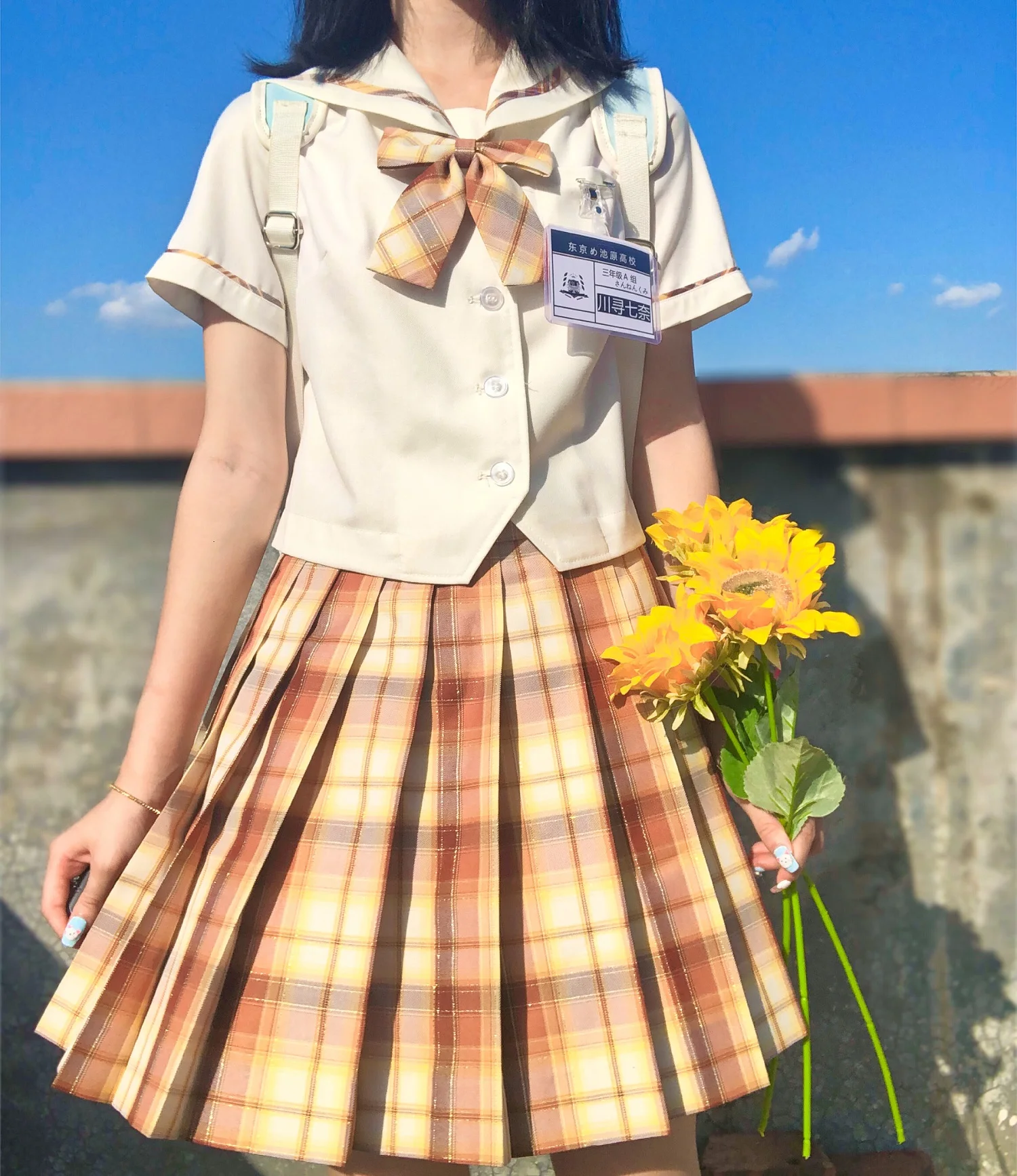 School Yellow Uniforms for Girls for sale