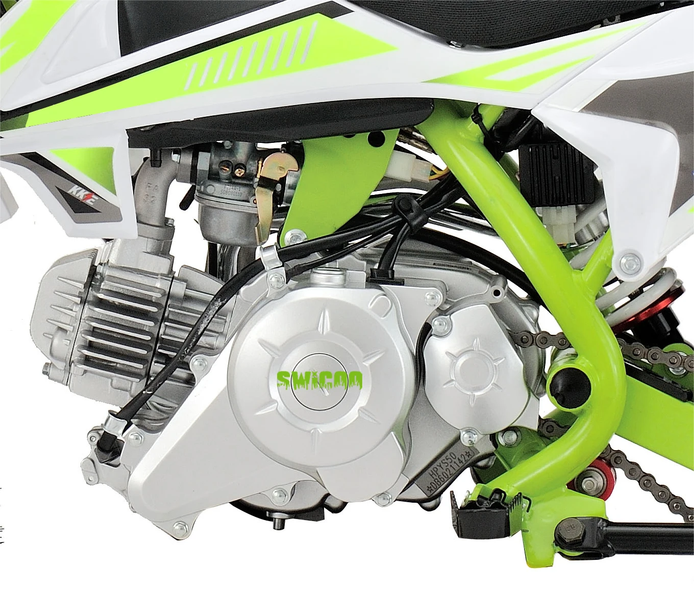 60cc Motorbike 4-Stroke Air Cooled Mini Off Road Motorcycle Gasoline ...
