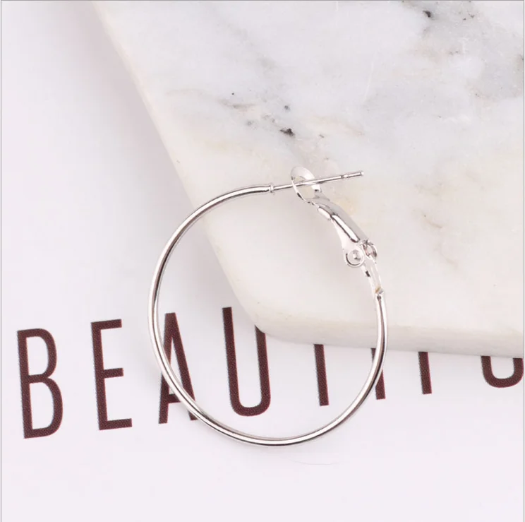 Лидер продаж, хорошая цена, лидер продаж, оптовая продажа, женские модные большие золотые серьги-кольца с модным дизайном